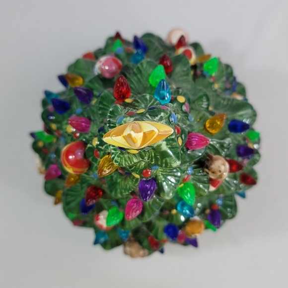 Christopher Radko Lighted Holiday Ceramic Tree - Picture 14 of 16